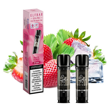 Capsules Elfa Pro Fraise Glacée - Elf Bar