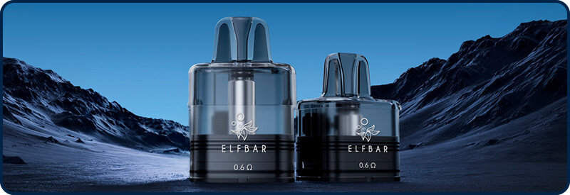 Les cartouches ELFX Mega en 5 et 10ml de contenance