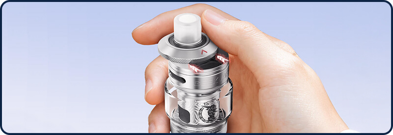 Comment ouvrir le r&eacute;servoir du Z Nano 3 pour le remplir