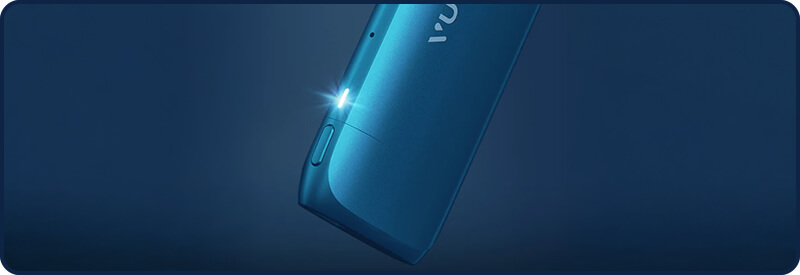 L'unique bouton pr&eacute;sent sur la Vuse Pro One Box