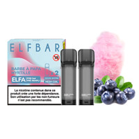 Capsules Elfa Barbe à Papa Myrtille - Elf Bar