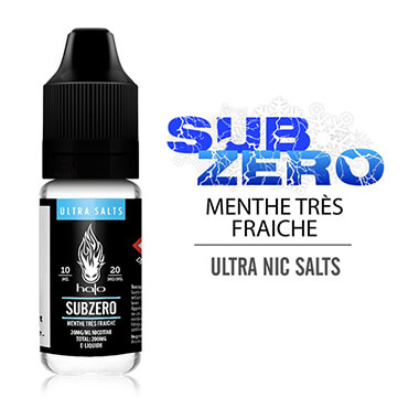 Sub Zero - Sels de nicotine - Halo