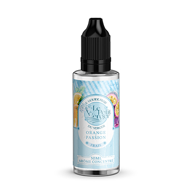 Arôme Orange Passion Frais 30ml - Le Petit Verger