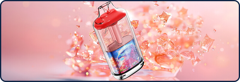 La JRN Falcon GEM+ saveur New Peach Ice