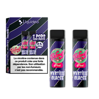 Capsules Wpuff Pod 2.0 Myrtille Glacée - Liquideo