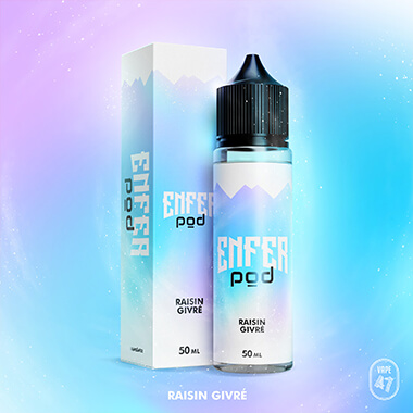 Raisin Givré 50ml - Enfer Pod