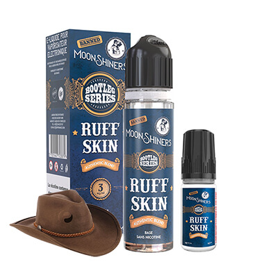 Ruff Skin Authentic Blend Moonshiners 60ml - Le French Liquide
