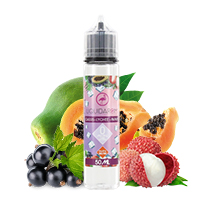 Cassis Lychee Papaye 50ml - Liquidarom