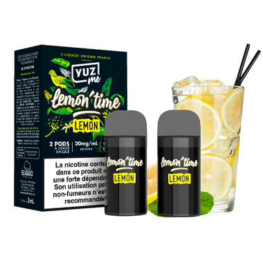 Capsules Yuz Me Lemon - Yuz Eliquid France