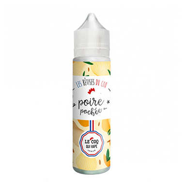 Poire Pochée 50ml - Le Coq Qui Vape