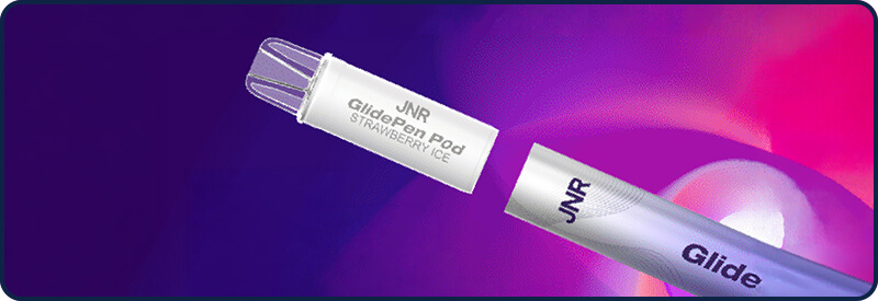 La Capsule pr&eacute;remplie aux sels de nicotine de la Glide Pen