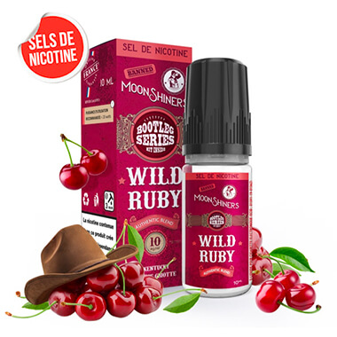 Wild Ruby Authentic Blend Salt Moonshiners - Le French Liquide