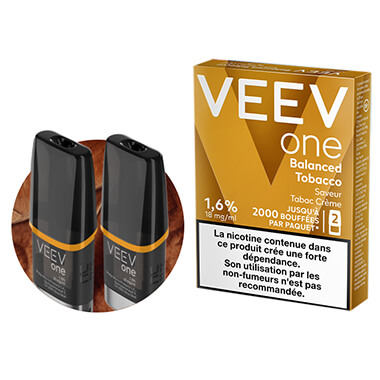 Capsules VEEV One Tabac Crème - VEEV