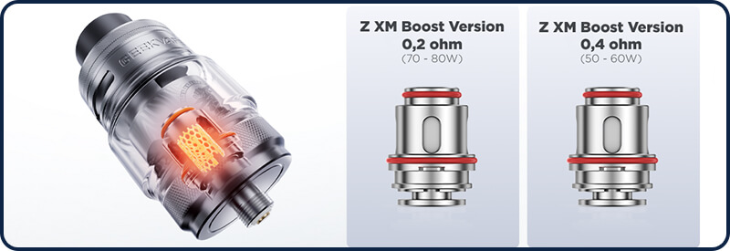 Les deux mod�les de r&eacute;sistances livr&eacute;es dans le pack