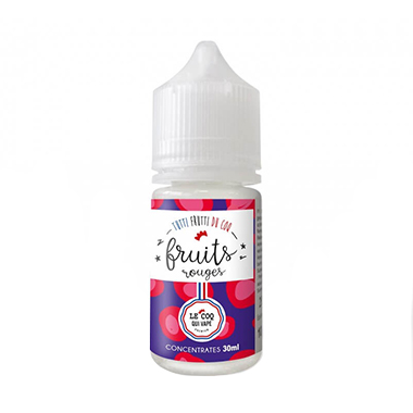 Arôme Fruits Rouges 30ml - Le Coq Qui Vape