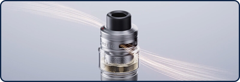 L'ajustement du d&eacute;bit d'air du clearo Z Subohm 5