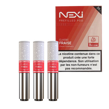 Capsules Nexi One Classic Fraise - Aspire