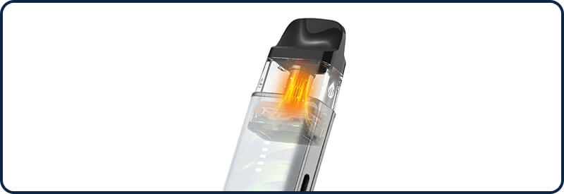 La cartouche XROS Mesh 0,6 ohm fournie avec le XROS 6 Mini
