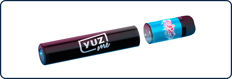 Batterie Yuz Me - Eliquid France - Cigarette électronique pod / puff  rechargeable