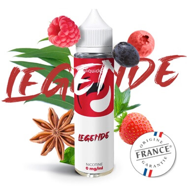 LEGENDE ROUGE 50ml - E-liquide-fr