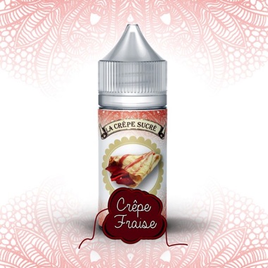 Arôme Crêpe Fraise 30ml - La Crêpe Sucrée
