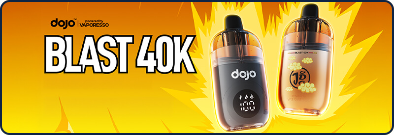 Pr&eacute;sentation de la Puff Dojo Blast 40K par Vaporesso