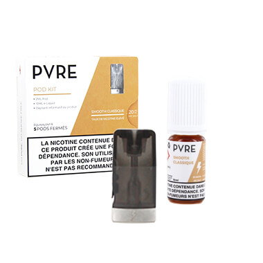 Cartouche PVRE Smooth Classique - TJuice