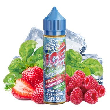 Fraise Framboise Basilic 50ml - Ice Cool