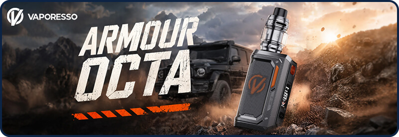 Armour Octa Vaporesso : Pr&eacute;sentation de la cigarette &eacute;lectronique