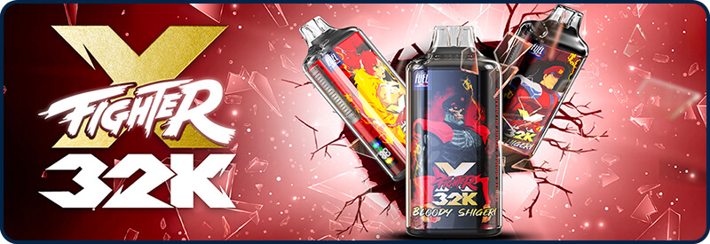 La puff rechargeable Fighter X par Fighter Fuel