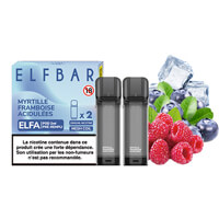 Capsules Elfa Myrtille Framboise Acidulées - Elf Bar