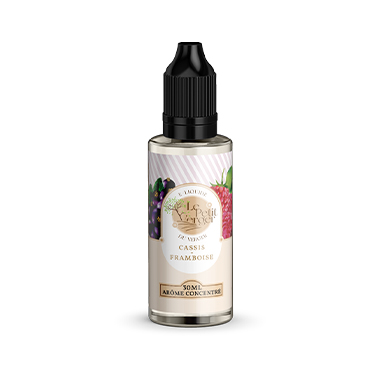 Arôme Cassis Framboise 30ml - Le Petit Verger 