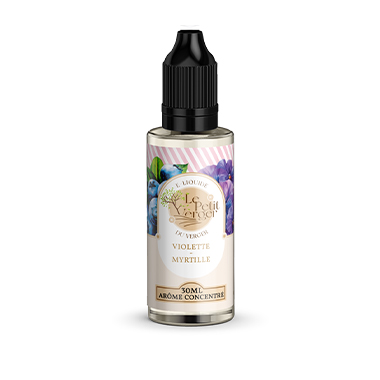 Arôme Violette Myrtille 30ml - Le Petit Verger