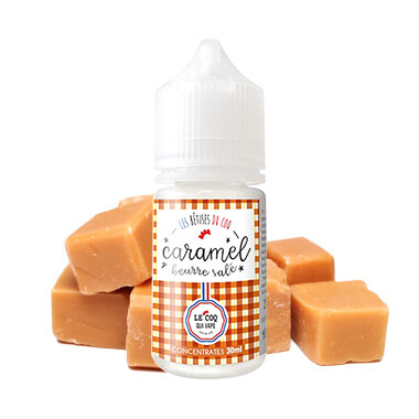 Arôme Caramel Beurre Salé 30ml - Le Coq Qui Vape