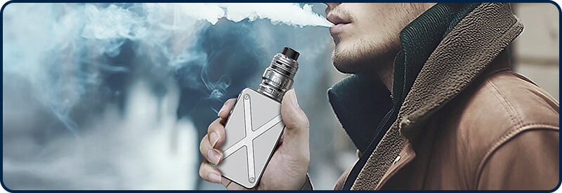 Une e-cigarette destinée  la grosse production de brume