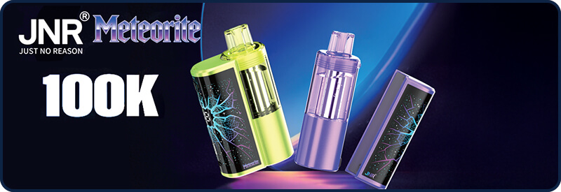 Pr&eacute;sentation de la puff JNR Meteorite 100K