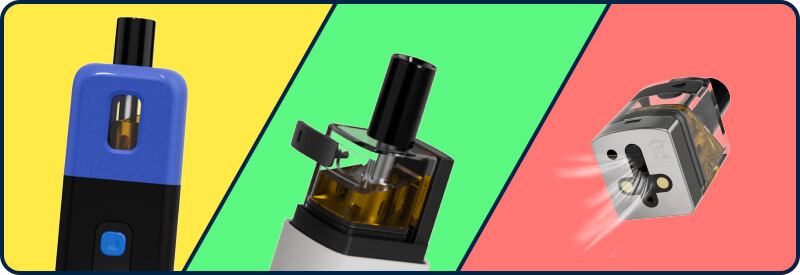 Z Pod Nano : la vitre du réservoir, son remplissage et son airflow réglable.