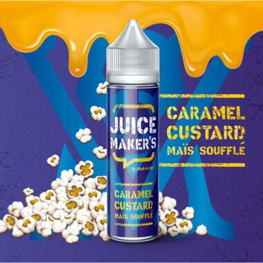 Caramel Custard Maïs Soufflé 50ml - Juice Maker's