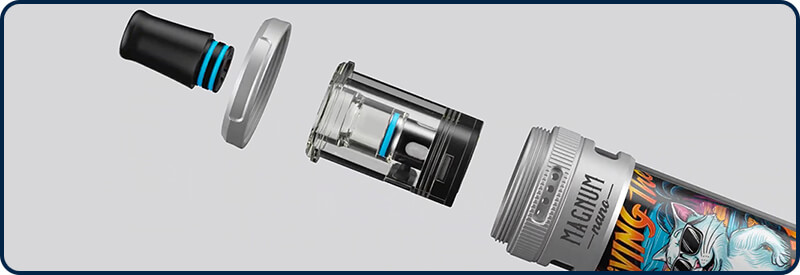 La cartouche Pod Magnum d'Aspire