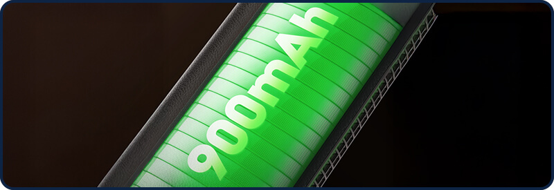 La batterie de 900mAh compatible recharge rapide de l'Artio 2