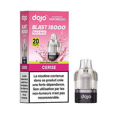 Cartouche Pod Dojo Blast 15K - Dojo par Vaporesso