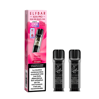 Capsules Elfa Pro Fraise Glacée - Elf Bar