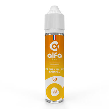 Crème Vanille Caramel 50ml - Alfaliquid