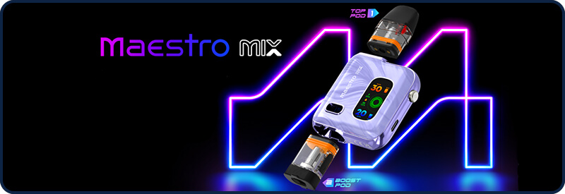 La premiere ecigarette Maestro Mix Smoktech � double cartouche
