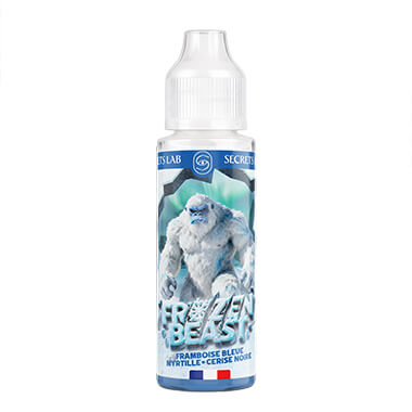 Framboise Bleue Myrtille Cerise Noire 50ml - Frozen Beast