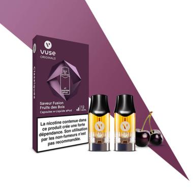 Capsules ePod Fusion Fruits des Bois - Vuse