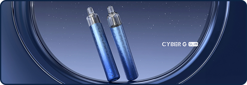 Le kit Cyber G Slim au format tube légendaire est disponible sur E-LIQUIDE-FR ! 