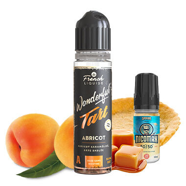 Wonderful Tart Abricot 60ml - Le French Liquide