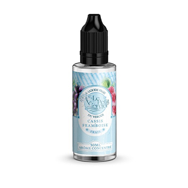 Arôme Cassis Framboise Frais 30ml - Le Petit Verger