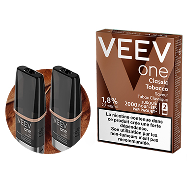 Capsules VEEV One Classic Tabac - VEEV